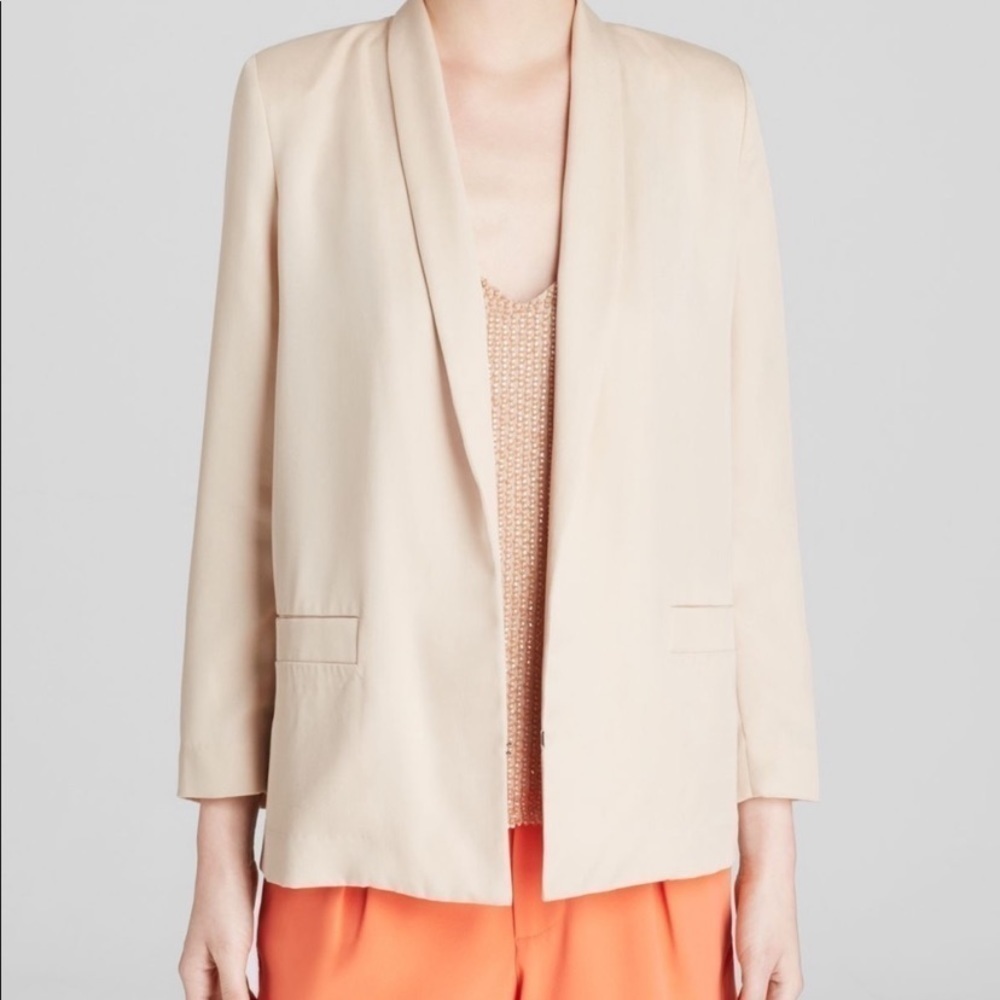 Alice + Olivia Shawl Collar Blazer